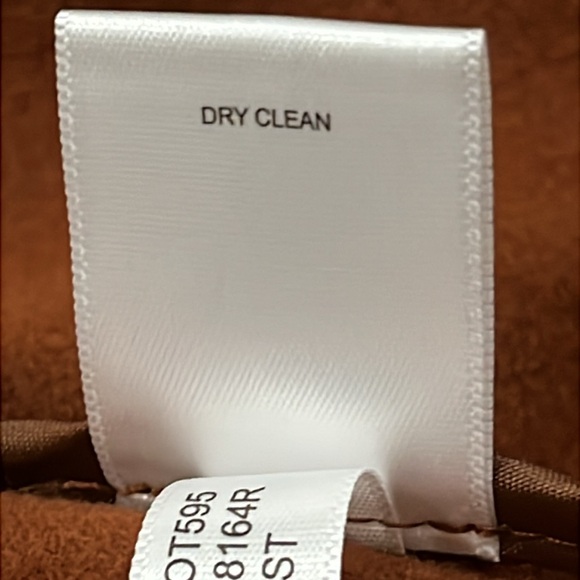 Kenneth Cole New York Rust Sweater Car Coat Sz XL Slit Pockets Snap Closure - Picture 15 of 15